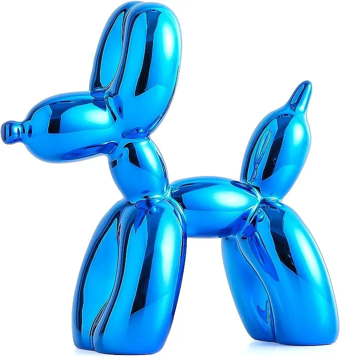 Balloon Dog Mini Sculpture Blue