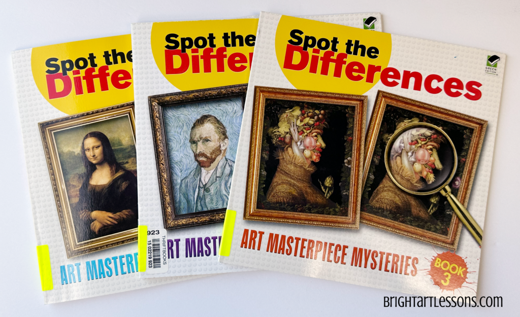 Spot the Differences Art Masterpiece Mysteries