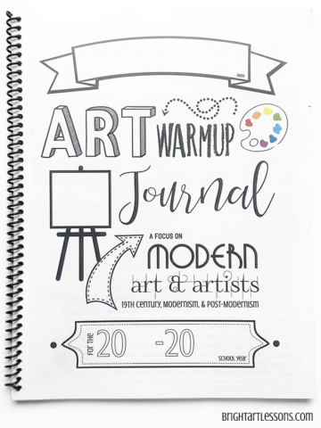 Modern Art History Warm-up Book