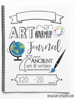 Ancient Art History Warm-up Book