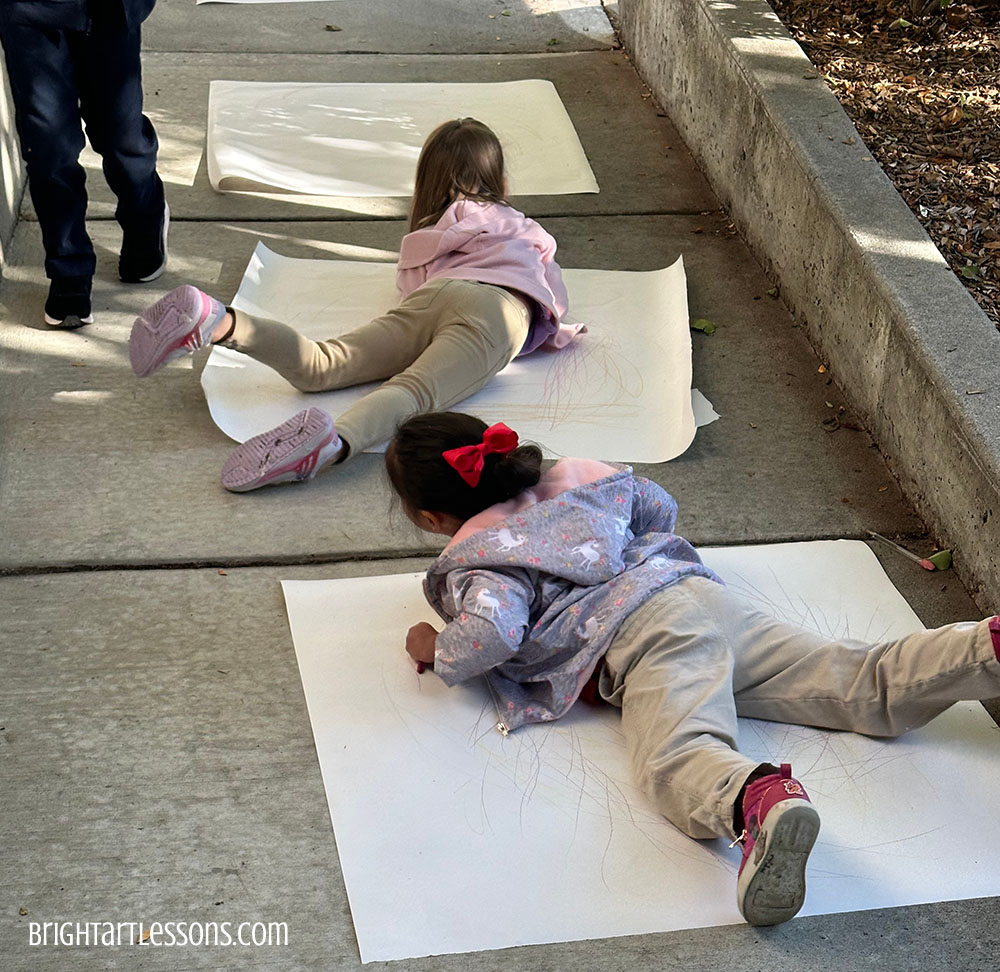 Movement Pendwall Drawings for Kindergarten