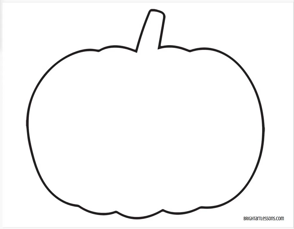 Yayoi Kusama Pumpkin Template