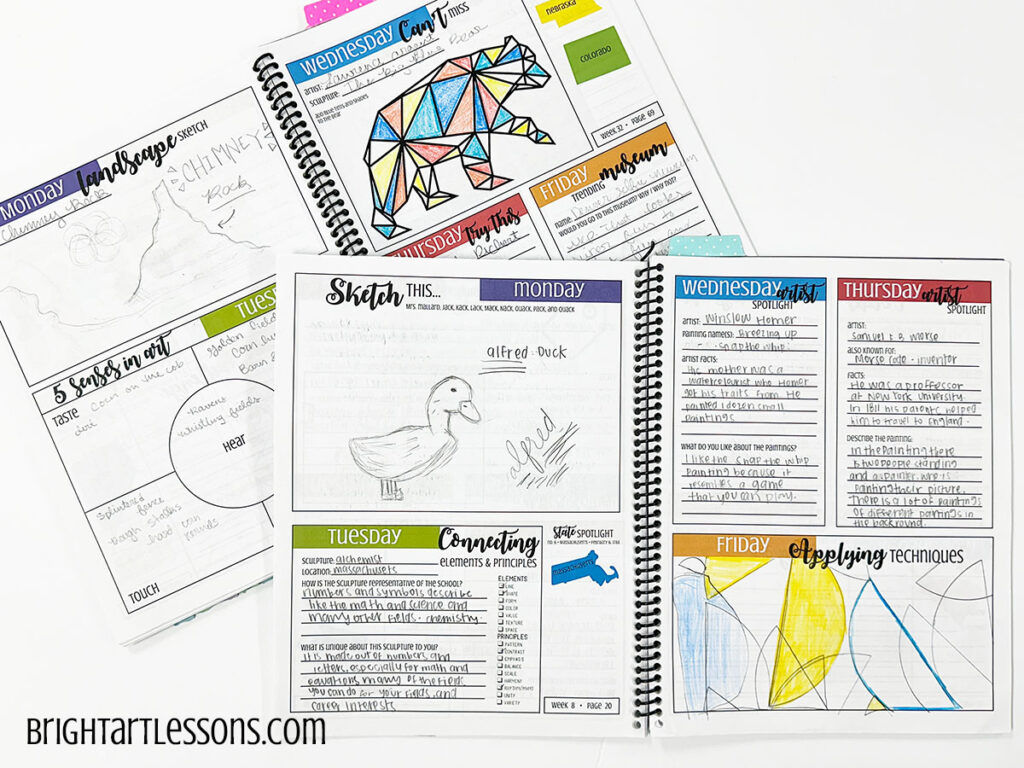 Student Examples of USA Warm-up 3